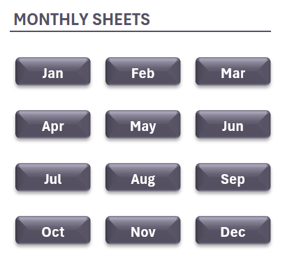 Monthly navigation buttons
