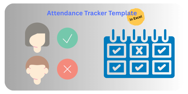 Attendance Tracker Excel Template